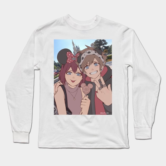 Sora & Kairi Long Sleeve T-Shirt by hallstheien